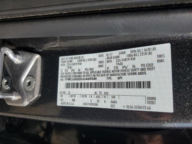 1FMCU0GD5JUA60548 - 2018 FORD ESCAPE SE Сұр фото 14