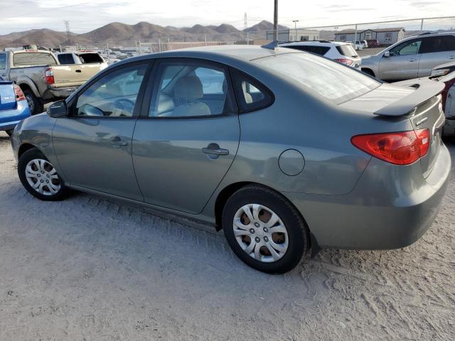 KMHDU4AD0AU956227 - 2010 HYUNDAI ELANTRA BLUE GRAY photo 2