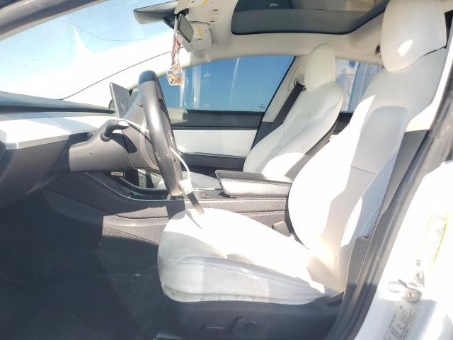 5YJ3E1EA3LF805101 - 2020 TESLA MODEL 3 WHITE photo 7