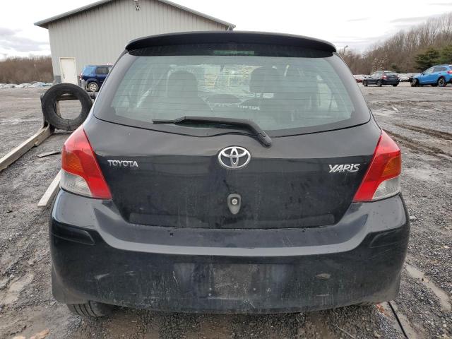 JTDKT903395236124 - 2009 TOYOTA YARIS BLACK photo 6