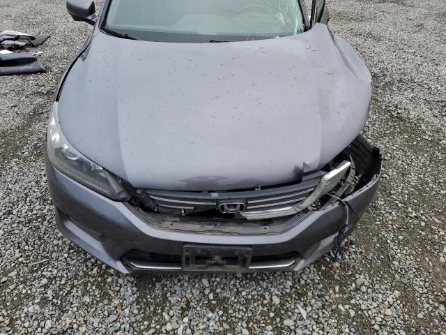 1HGCR2F88FA016706 - 2015 HONDA ACCORD EXL GRAY photo 11