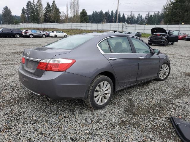 1HGCR2F88FA016706 - 2015 HONDA ACCORD EXL GRAY photo 3