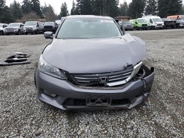 1HGCR2F88FA016706 - 2015 HONDA ACCORD EXL GRAY photo 5