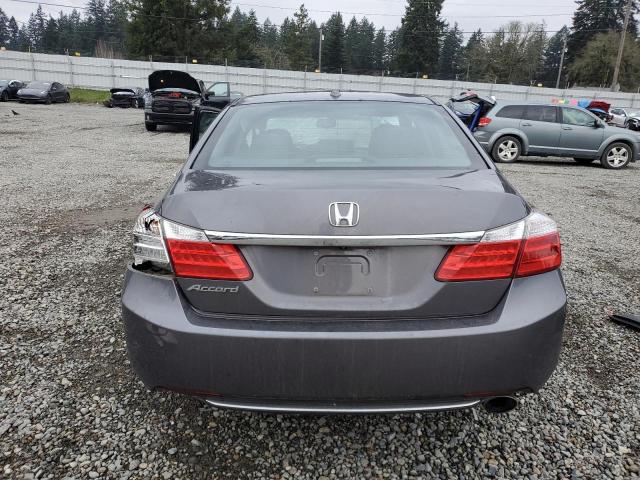 1HGCR2F88FA016706 - 2015 HONDA ACCORD EXL GRAY photo 6