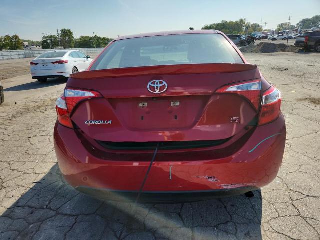 5YFBURHE0GP470868 - 2016 TOYOTA COROLLA L წითელი ფოტო 6