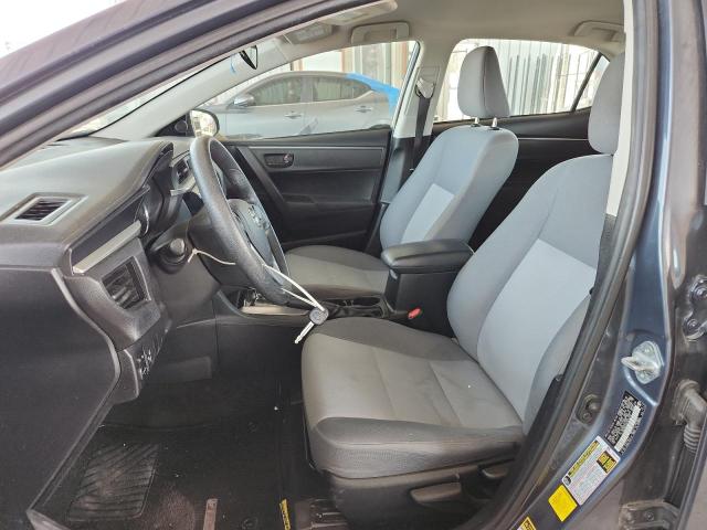 5YFBURHE0GP470868 - 2016 TOYOTA COROLLA L წითელი ფოტო 7