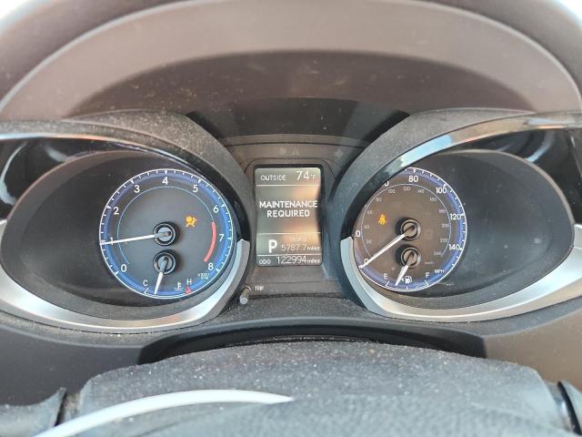 5YFBURHE0GP470868 - 2016 TOYOTA COROLLA L წითელი ფოტო 9