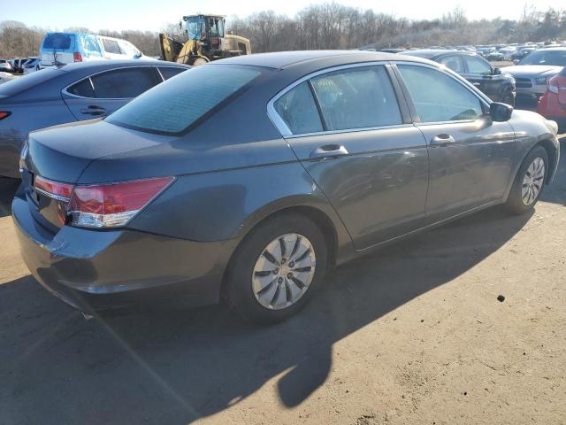 1HGCP2E33CA116462 - 2012 HONDA ACCORD LX GRAY photo 3