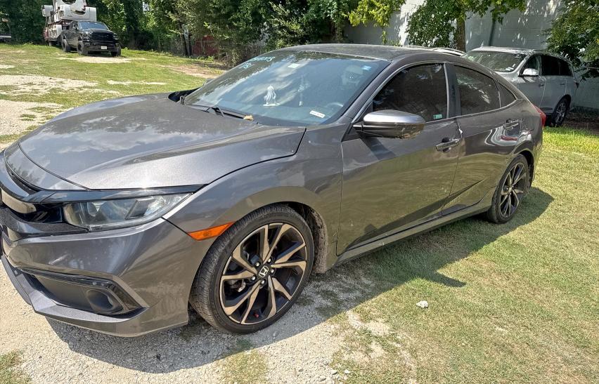 2HGFC2F88MH500839 - 2021 HONDA CIVIC SPORT 灰色 照片 2