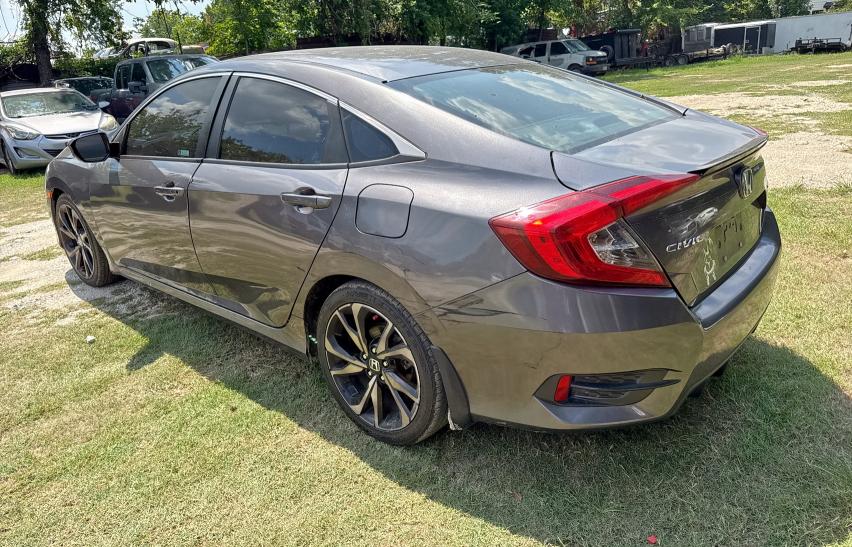 2HGFC2F88MH500839 - 2021 HONDA CIVIC SPORT 灰色 照片 3