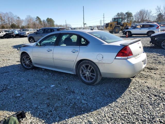 2G1WC5E34D1107167 - 2013 CHEVROLET IMPALA LTZ SILVER photo 2