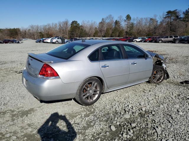 2G1WC5E34D1107167 - 2013 CHEVROLET IMPALA LTZ SILVER photo 3