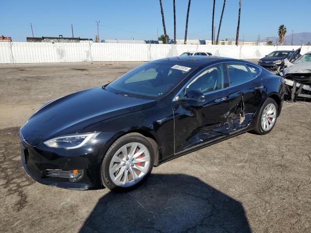 5YJSA1E48JF278459 - 2018 TESLA MODEL S შავი ფოტო 1