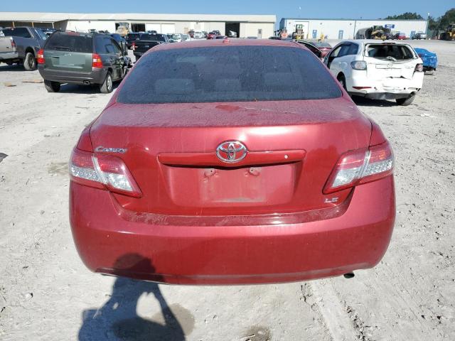 4T4BF3EK8BR151751 - 2011 TOYOTA CAMRY BASE RED photo 6