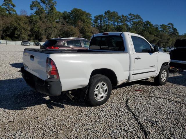 5TENX4CN8AZ715545 - 2010 TOYOTA TACOMA WHITE photo 3