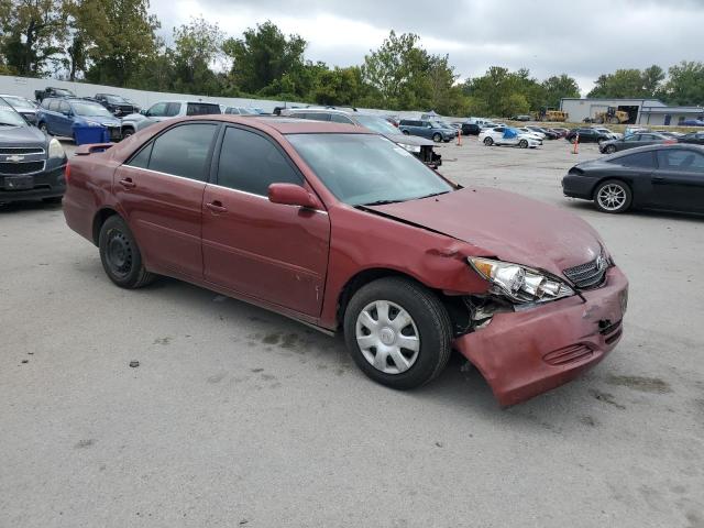 4T1BE32K74U349323 - 2004 TOYOTA CAMRY LE 勃艮第红 照片 4