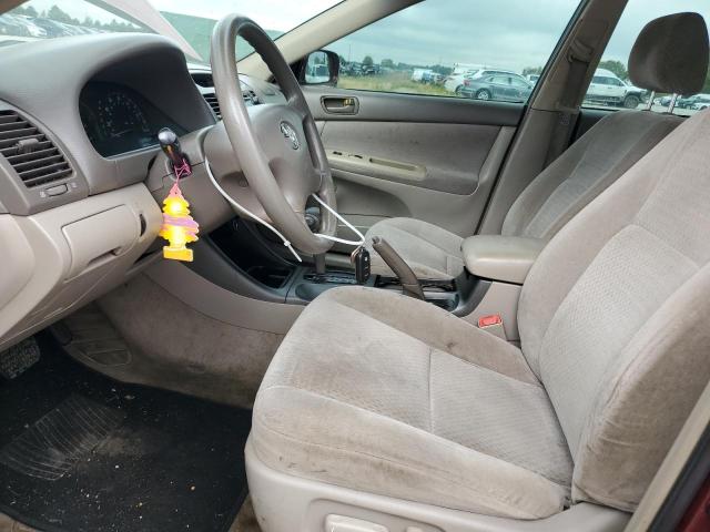 4T1BE32K74U349323 - 2004 TOYOTA CAMRY LE 勃艮第红 照片 7