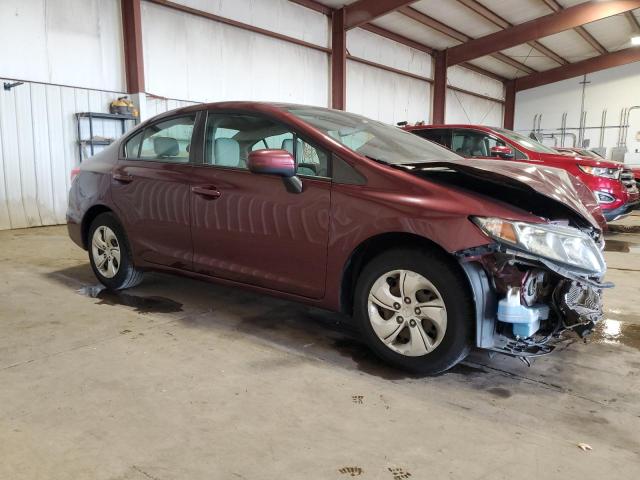 19XFB2F56FE254900 - 2015 HONDA CIVIC LX 栗色 照片 4