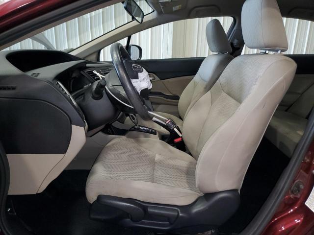 19XFB2F56FE254900 - 2015 HONDA CIVIC LX 栗色 照片 7