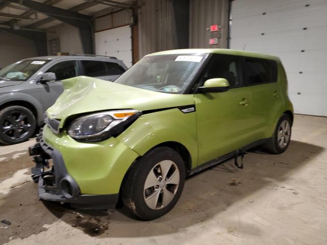 KNDJN2A23F7815813 - 2015 KIA SOUL GREEN photo 1