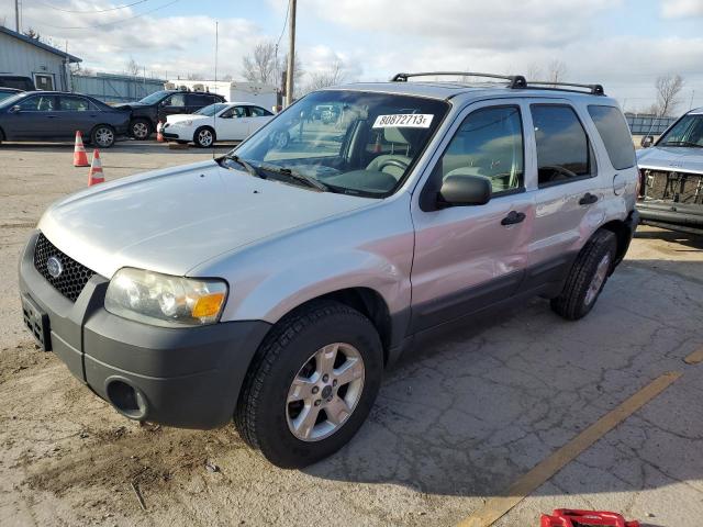 1FMYU03126KA23252 - 2006 FORD ESCAPE XLT SILVER photo 1