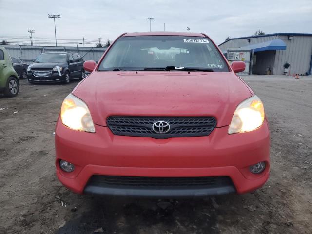 2T1KR32E88C691935 - 2008 TOYOTA COROLLA MA XR RED photo 5