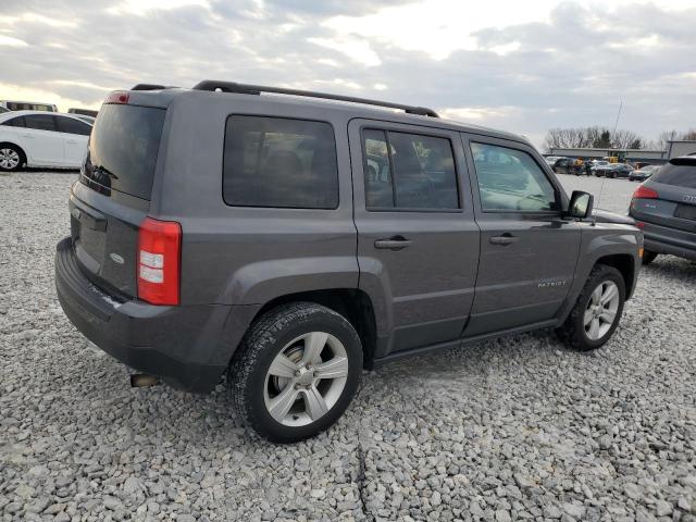 1C4NJPFA0HD145992 - 2017 JEEP PATRIOT LATITUDE GRAY photo 3