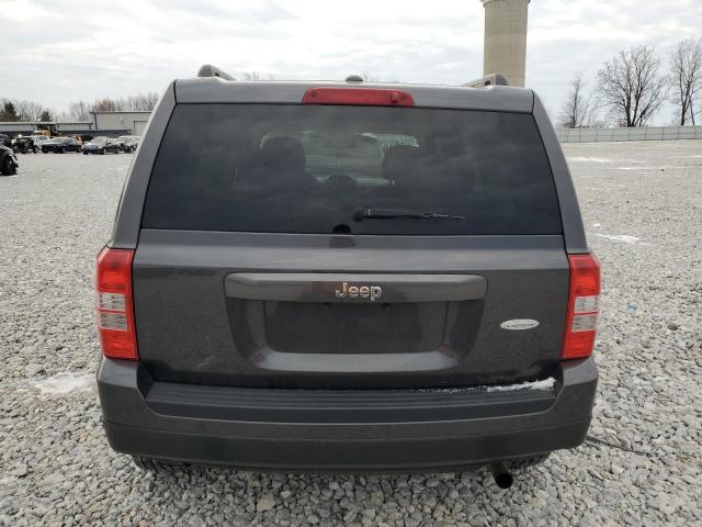 1C4NJPFA0HD145992 - 2017 JEEP PATRIOT LATITUDE GRAY photo 6