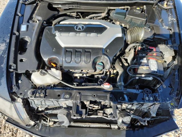 JH4KB2F67AC001543 - 2010 ACURA RL BLACK photo 11