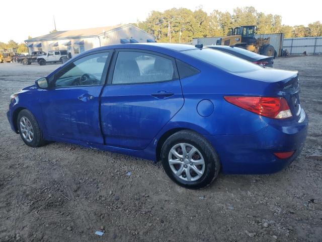 KMHCT4AE9D4352008 - 2013 HYUNDAI ACCENT GLS BLUE photo 2