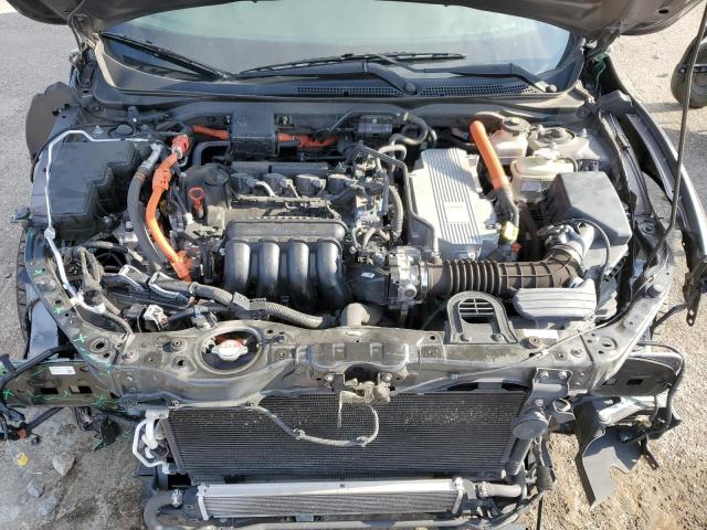 19XZE4F50ME011824 - 2021 HONDA INSIGHT EX GRAY photo 11