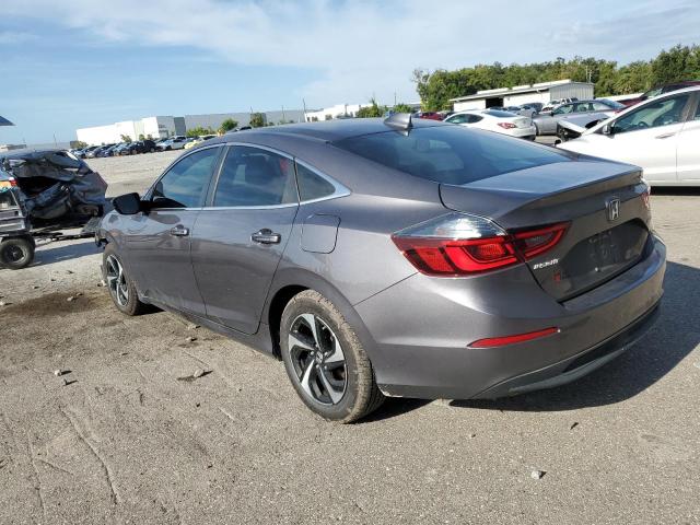 19XZE4F50ME011824 - 2021 HONDA INSIGHT EX GRAY photo 2