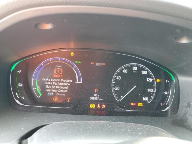 19XZE4F50ME011824 - 2021 HONDA INSIGHT EX GRAY photo 9