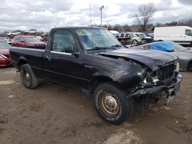 1FTYR10D74TA00261 - 2004 FORD RANGER BLACK photo 4