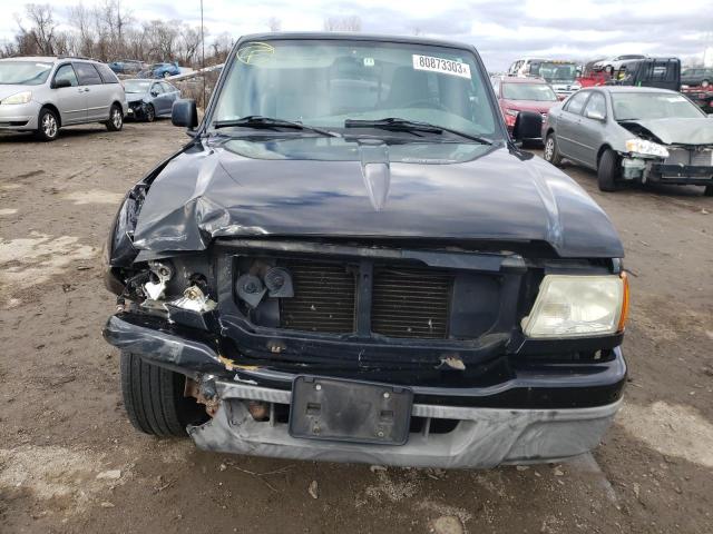 1FTYR10D74TA00261 - 2004 FORD RANGER BLACK photo 5