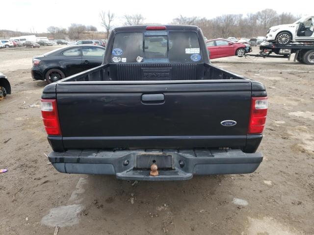 1FTYR10D74TA00261 - 2004 FORD RANGER BLACK photo 6