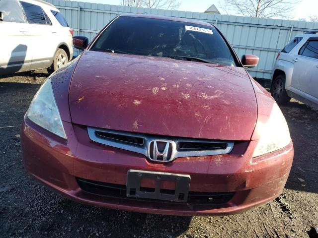 1HGCM56725A131176 - 2005 HONDA ACCORD EX MAROON photo 5