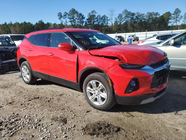 3GNKBCRS8LS674104 - 2020 CHEVROLET BLAZER 2LT RED photo 4