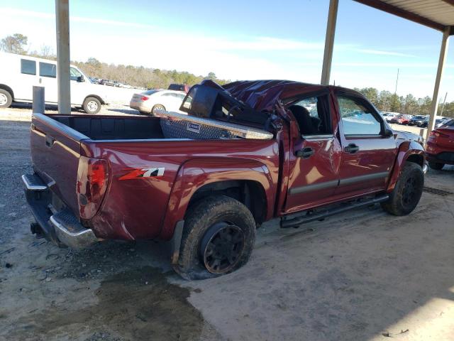 1GCDS43EX88230393 - 2008 CHEVROLET COLORADO LT BURGUNDY photo 3