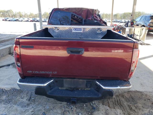 1GCDS43EX88230393 - 2008 CHEVROLET COLORADO LT BURGUNDY photo 6