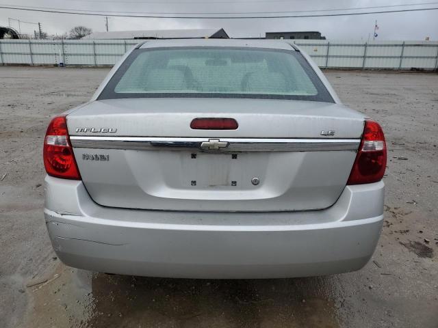 1G1ZS58F08F132135 - 2008 CHEVROLET MALIBU LS SILVER photo 6