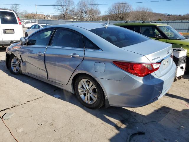 5NPEB4AC2DH662414 - 2013 HYUNDAI SONATA GLS SILVER photo 2