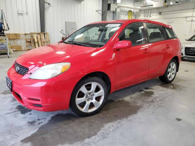 2T1KR32EX4C808683 - 2004 TOYOTA COROLLA MA XR RED photo 1