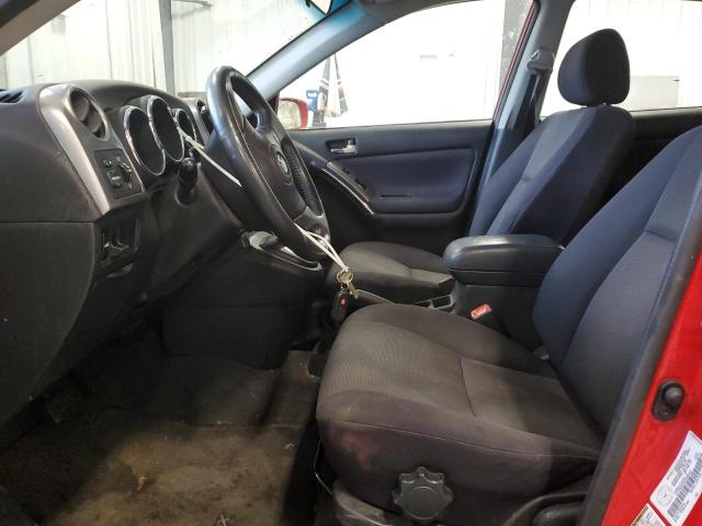 2T1KR32EX4C808683 - 2004 TOYOTA COROLLA MA XR RED photo 7