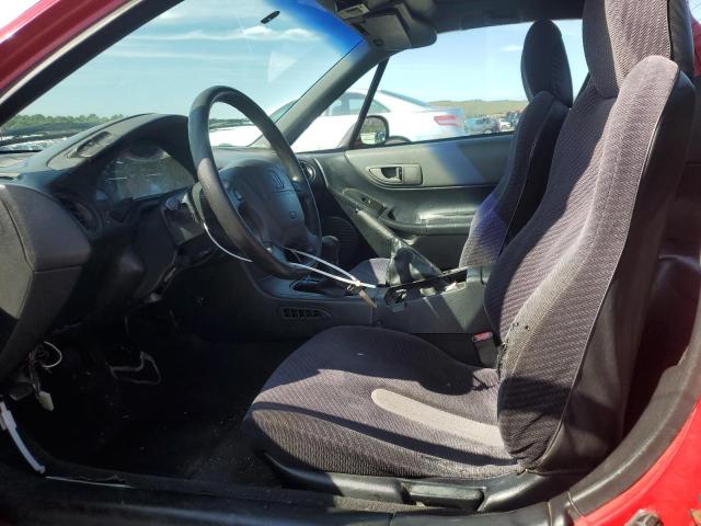 JHMEG1147PS004620 - 1993 HONDA CIVIC DEL SOL S RED photo 7