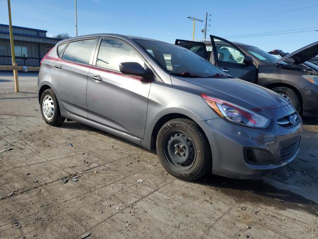 KMHCT5AE2FU225349 - 2015 HYUNDAI ACCENT GS GRAY photo 4