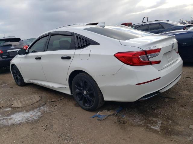 1HGCV1F18KA130577 - 2019 HONDA ACCORD LX WHITE photo 2