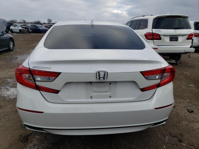 1HGCV1F18KA130577 - 2019 HONDA ACCORD LX WHITE photo 6