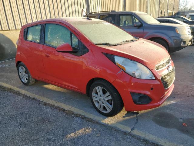 KL8CD6S91EC535501 - 2014 CHEVROLET SPARK 1LT RED photo 4