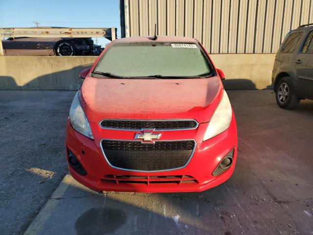 KL8CD6S91EC535501 - 2014 CHEVROLET SPARK 1LT RED photo 5